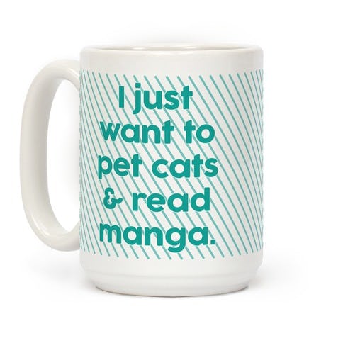 LookHUMAN Come To The Introverts Side We Have Cats White 15 Ounce Ceramic Coffee Mug LookHUMAN Come To The Introverts Side We Have Cats White 15 Ounce Ceramic Coffee Mug